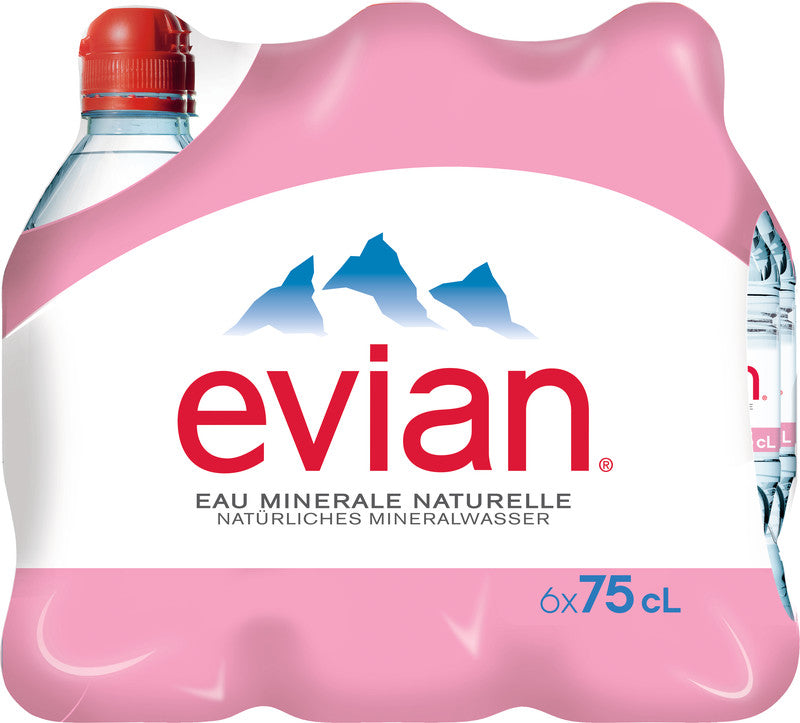 Evian Mineralwasser still – 7,5 dl