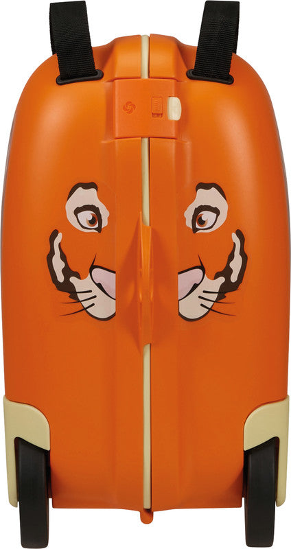 Samsonite Ride-on-Kindertrolley Handgepäck – 30 l, Hartschale PP, 4 Rollen, Tiger T., 52 × 38 × 21 cm