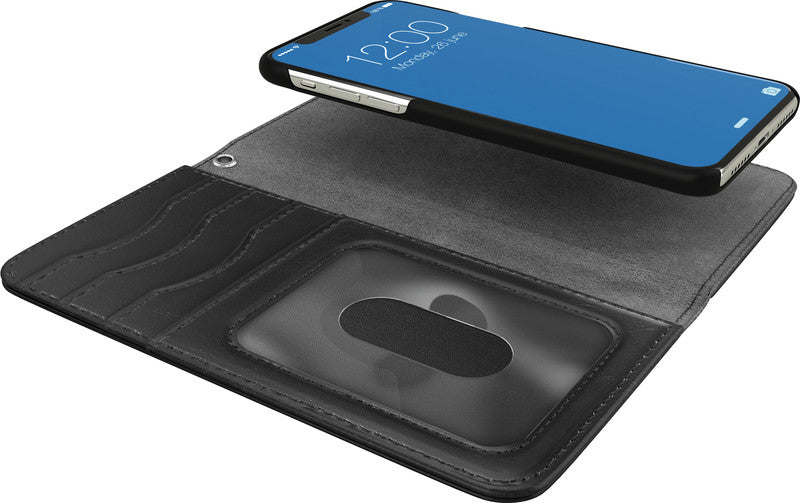 Ideal of Sweden – Booklet-Hülle – für Apple iPhone 6–8/SE (2020) – schwarz – mit Kartenfach, Magnetverschluss
