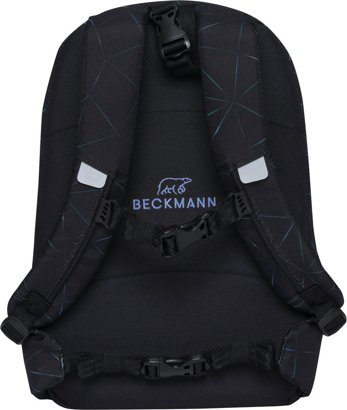 Beckmann Classic – Sportrucksack – 12 l, rPET (recyceltes PET), mehrfarbig, Panther, reflektierend