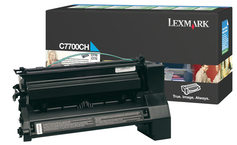 Lexmark Toner – cyan, 10000 Seiten