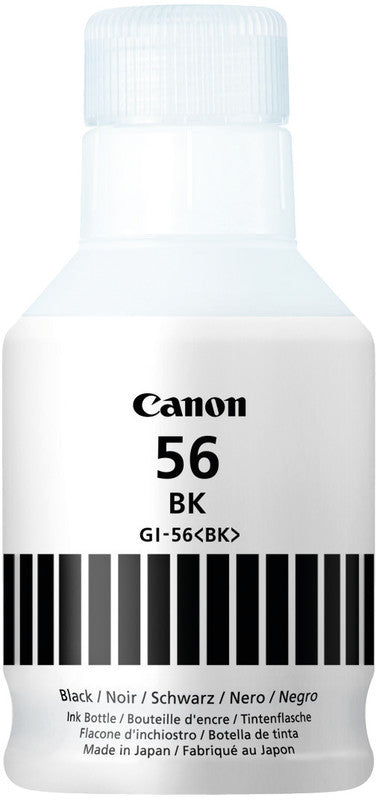 Canon Tintenpatrone GI-56pgbk, photo black, 6’000 Seiten – für Inkjetdrucker/Multifunktionsgeräte