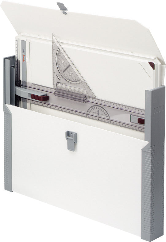 Rotring Zeichenbrett Rapid – A3, 297 × 420 mm, weiss, Kunststoff, mit Transportkoffer