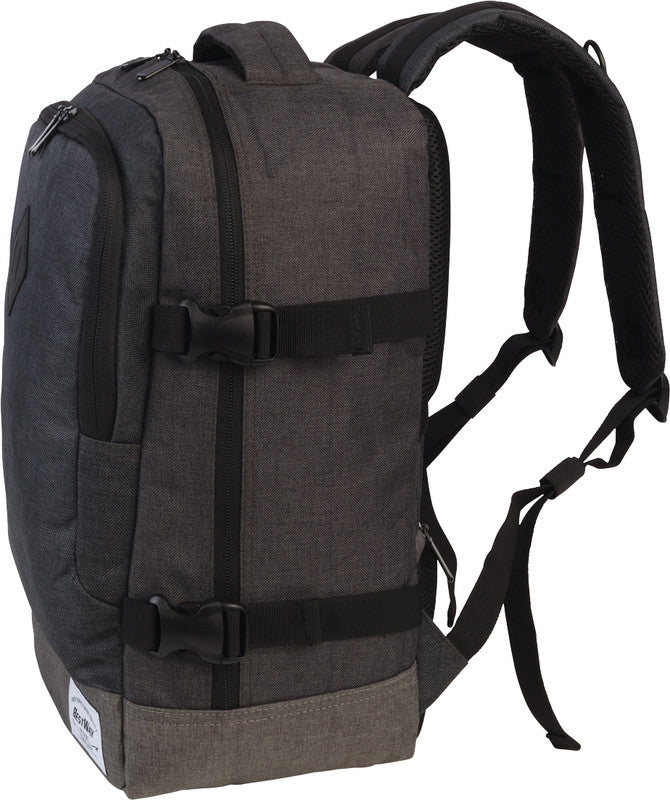 Bestway Cabin Pro Small – Notebook-Rucksack – für 14"-Notebook, 20 l, Kunststoff, Dunkelgrau