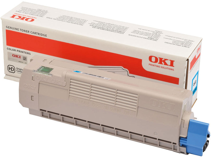 OKI Toner – cyan, 6000 Seiten