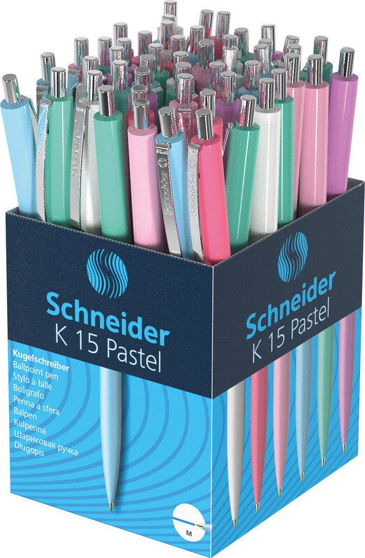 Schneider AG Schneider Kugelschreiber – Pastell (sortiert), Kunststoff