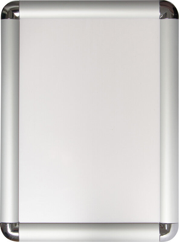 Q-connect Plakatrahmen – 325 × 455 mm, silber, für A3