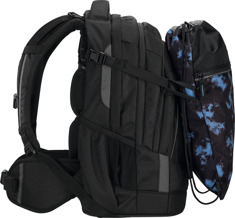 Coocazoo Sportbeutel – 10 l, Motiv Midnight Dust, wasserabweisend, 34 × 43 cm