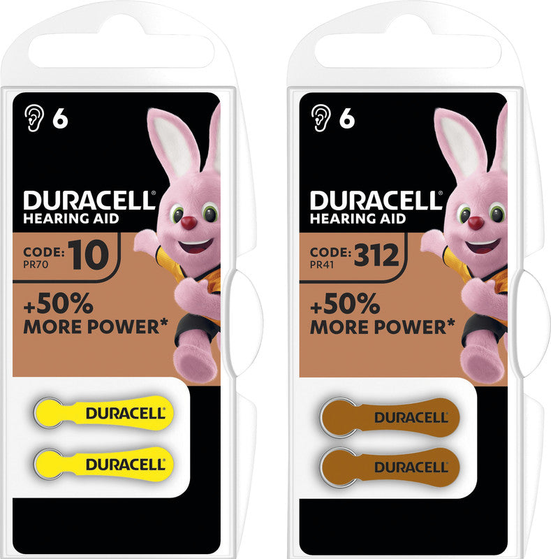 Duracell PR48 Akku 1,45 V 310 mAh 0,45 Wh Zink-Luft – für Hörgeräte