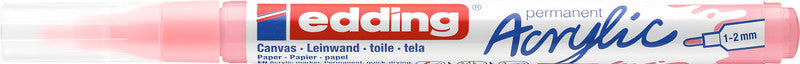 Edding Acrylmarker – für dunkles Papier, edel mauve