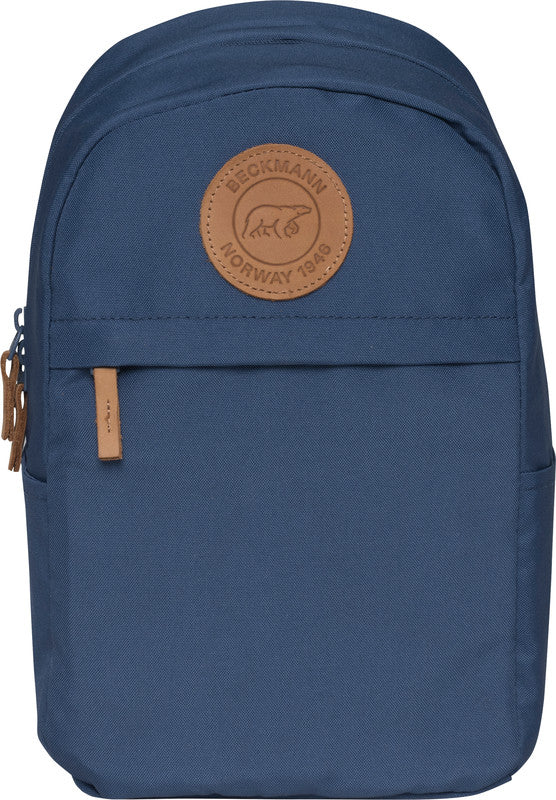 Beckmann Kindergartenrucksack Urban Mini – Dusty Blau – Recycelte Materialien