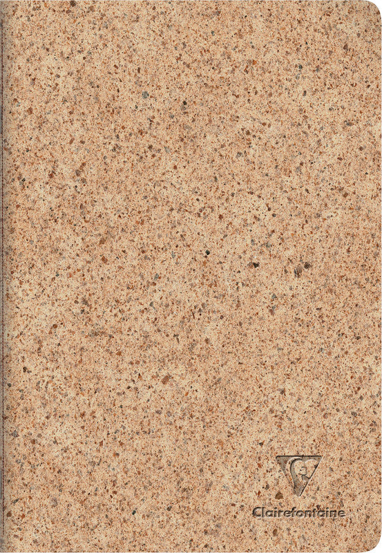 Clairefontaine Notizheft A4, liniert, Fadenheftung, 96 Seiten, 90 g/m² – cacao