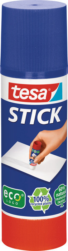 TESA Klebestift – Stift, permanent, transparent, lösemittelfrei, 40 g, für Papier, Karton, Fotos u. a.