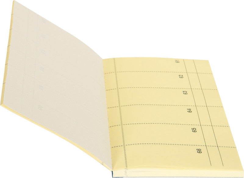 Biella Formularblock – Bonoplan, 60 Blatt, 105 × 200 mm