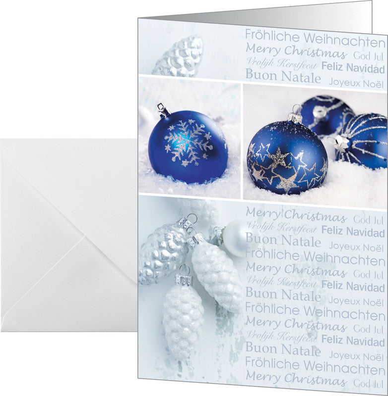 Sigel Grusskarte Seasons Greetings – A6 (105 × 148 mm) – mit Umschlägen, für Inkjet/Laser/Kopierer, 25er Pack