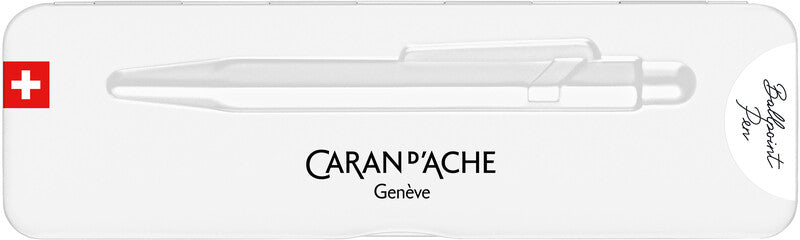Caran d-Ache Caran d'Ache Kugelschreiber – Weiss, Aluminium