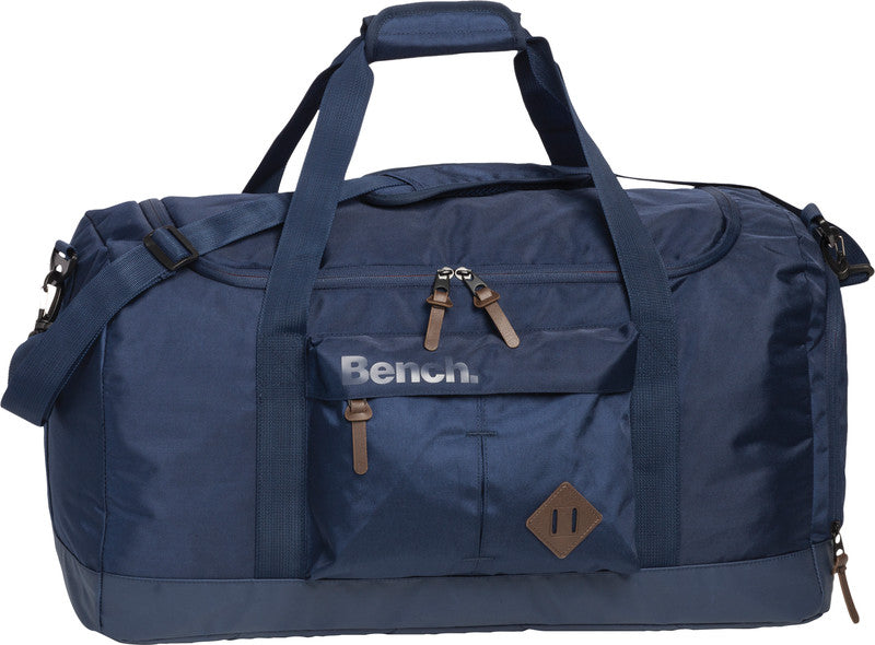 Bench Sporttasche Terra – 45 l, dunkelblau, mit Schultergurt, wasserabweisend, 60 × 31 × 28 cm