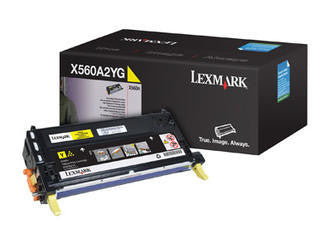 Lexmark Toner – gelb, 4000 Seiten