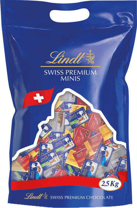 Lindt Napolitains – sortiert, 385 Stück (2,5 kg)