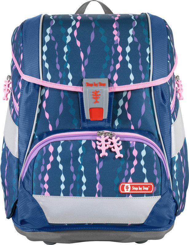 Step by Step Schulrucksack-Set 2in1 Plus – 6-teilig – Mermaid Bella – Recycelte Materialien
