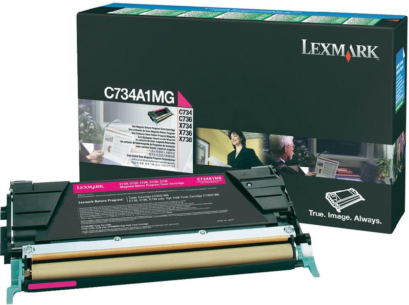 Lexmark Toner – magenta, 6000 Seiten