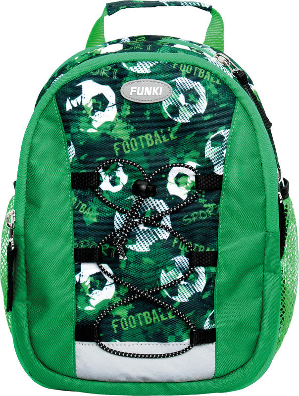 Funki Raumwunder – Kindergartenrucksack – 8–11 l, Kunststoff, Mehrfarbig, Football