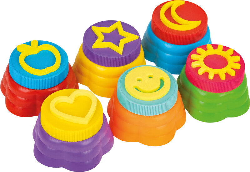 Fonzell Fingerfarben – Set – 6 Farben, sortiert