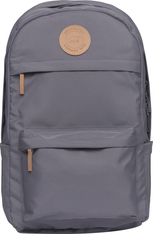 Beckmann College Rucksack – Stahlgrau – 30,0×53,0×22,0 cm – Recycelte Materialien