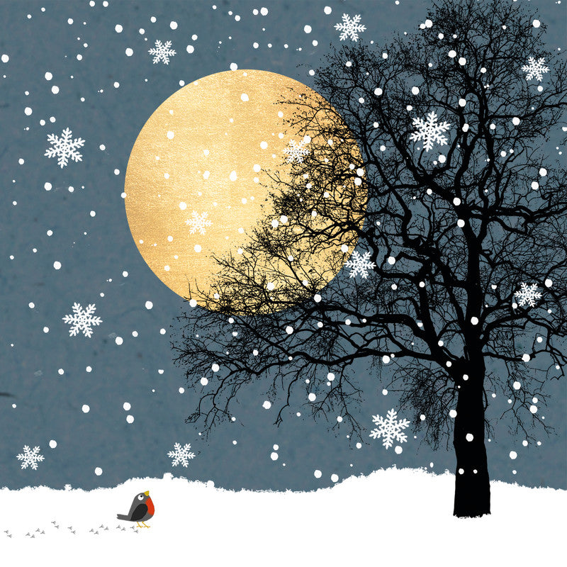 Atelier Servietten Moonlight Night – 33 × 33 cm – 3-lagig, Tissue – 20 Stk.