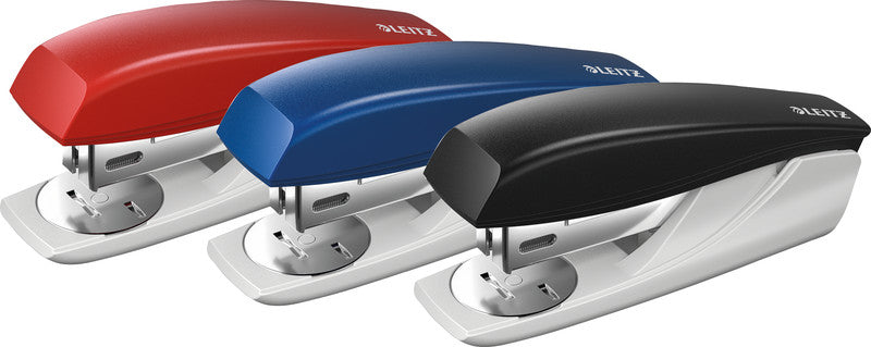 Leitz NeXXt 5501 – Hefter, 25 Blatt, für 24/6, 26/6, Integrierter Heftklammernentferner, Einlegetiefe 35 mm