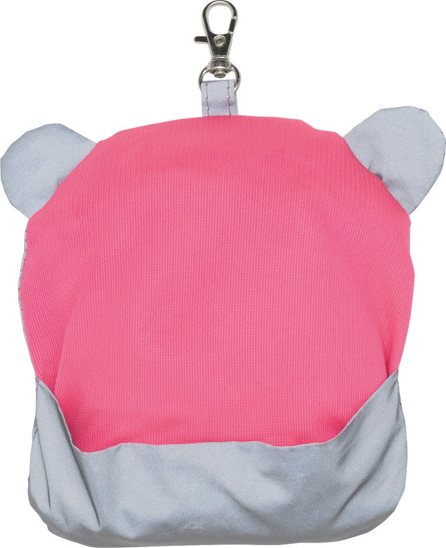 Beckmann Sicherheitsweste – L: 51,5 cm, Kunststoff, Pink, mit Klettverschluss