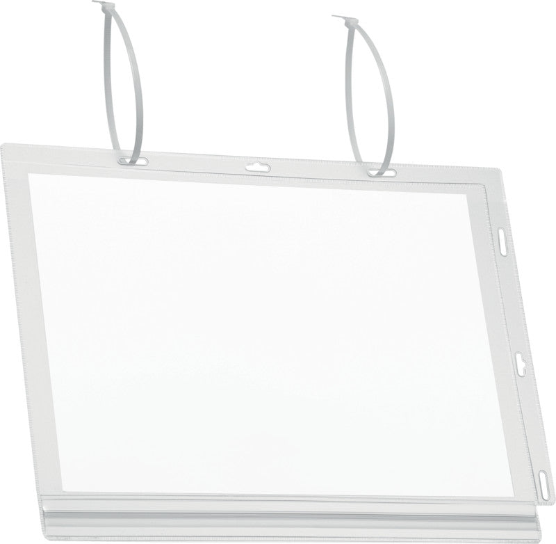 Durable Plakattasche – 210 × 297 mm, transparent, wiederverwendbar, 5er-Pack