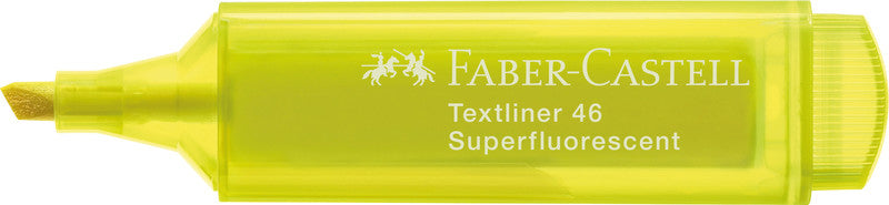 Faber-Castell Textmarker Gelb – Keilspitze, 1–5 mm, nachfüllbar