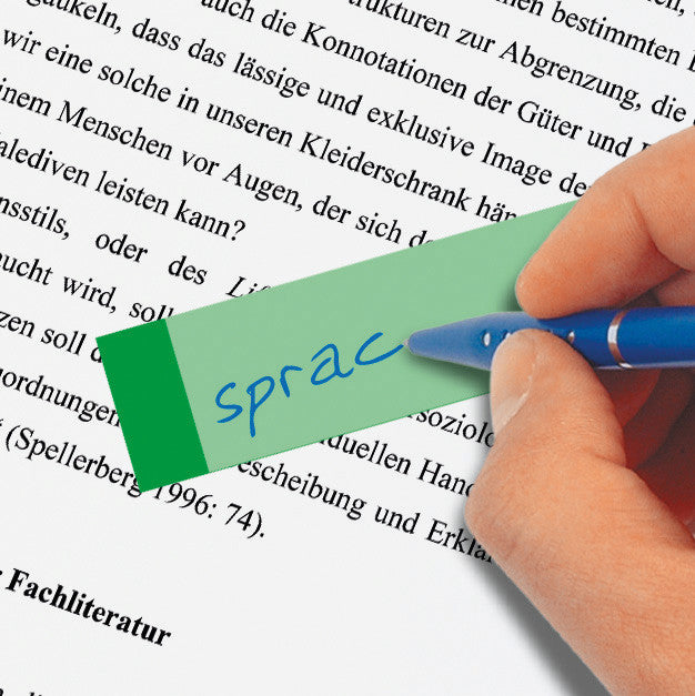 Sigel Haftnotizen – 15×50 mm – sortiert, 10×40 Blatt, recyclingfähig