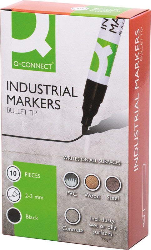 Q-connect Permanent Marker – schwarz