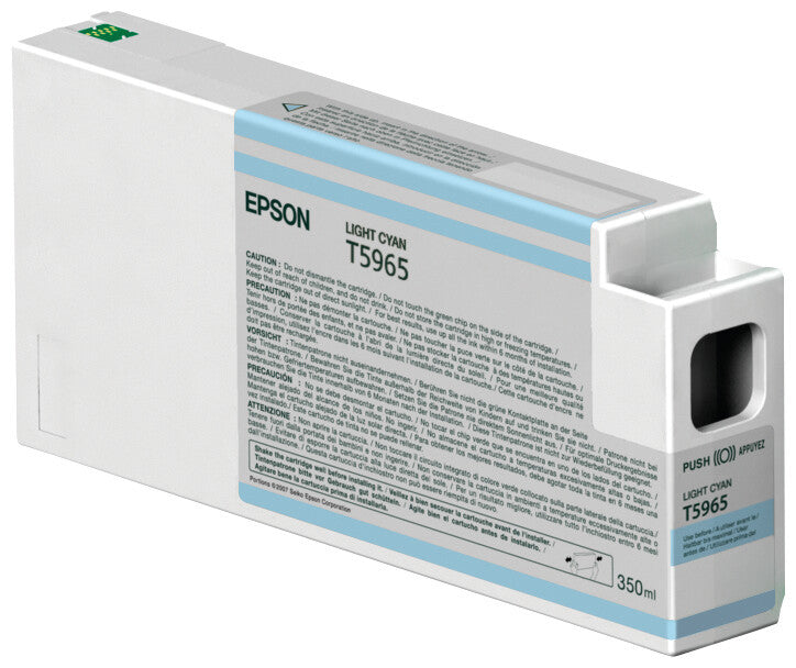 Epson Tintenpatrone T5965, cyan, 350 ml – für Inkjetdrucker, Multifunktionsgeräte