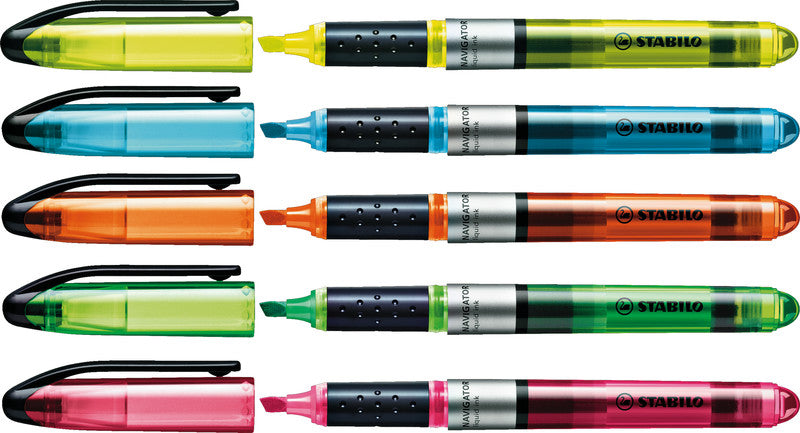 STABILO Navigator Textmarker Orange – Keilspitze, 1–4 mm