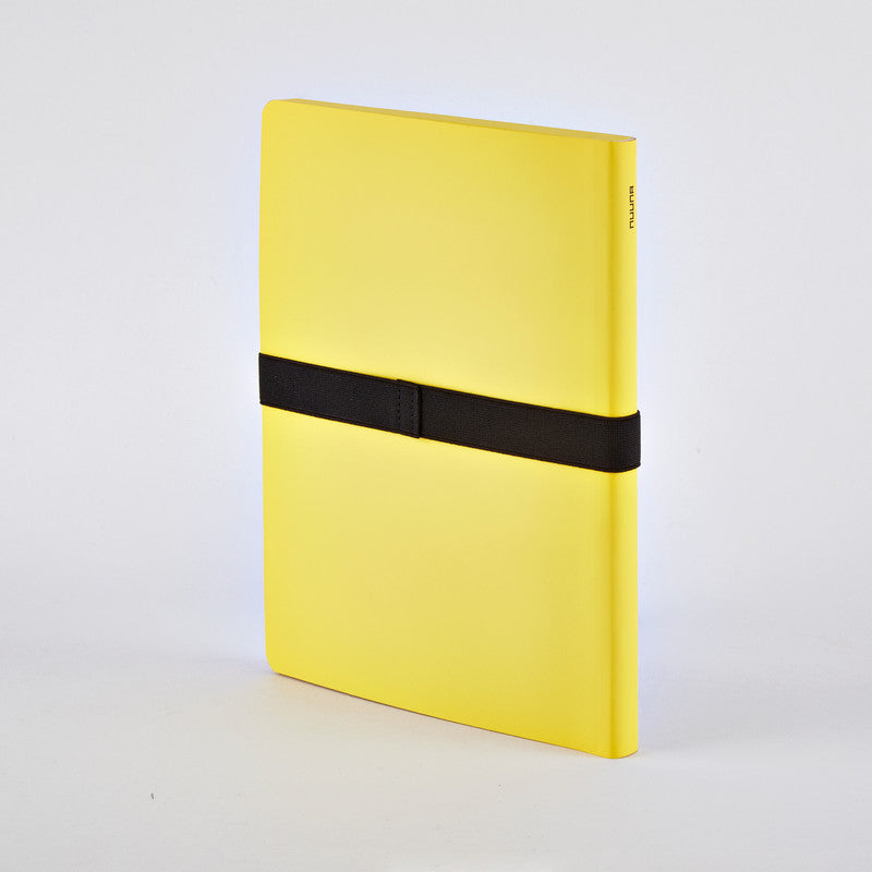 nuuna Notizbuch A5, 176 Seiten – hellgelb