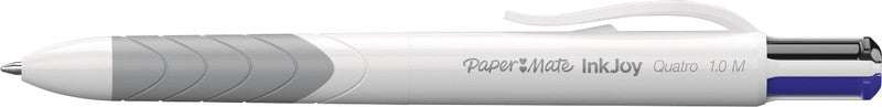 Papermate Inkjoy Quatro Multifunktions-Kugelschreiber – 4 Farben (Schwarz/Blau/Grün/Rot), Druck, nachfüllbar