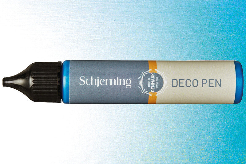 Schjerning Perlenstift – Perlenstifte – Eisblau, 28 ml, für Papier, Textilien & Keramik