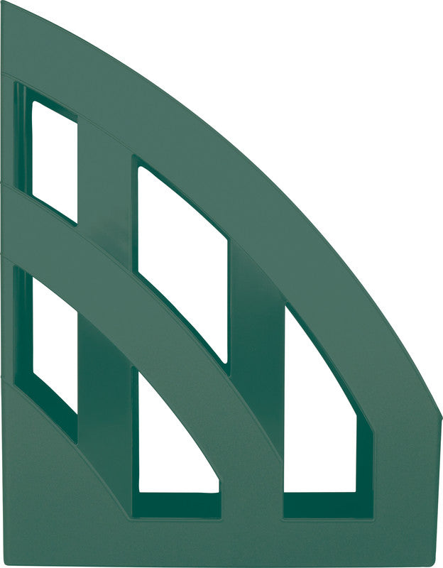 Helit the green bridge Stehsammler A4/C4 – 78 mm, grün, Kunststoff