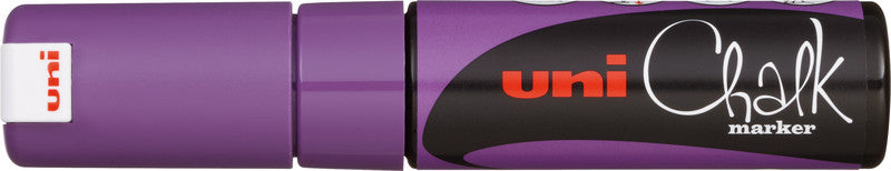 Uni-Ball Kreidemarker – Keilspitze, 8 mm – Violett