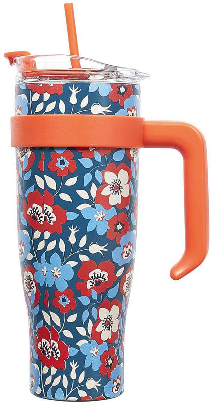Thermobecher 1,2 l – doppelwandig, Schraubdeckel, Edelstahl