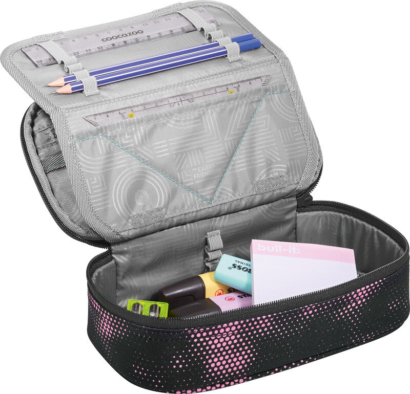 Coocazoo Schlamperetui, gefüllt – Pink Illusion – Kunststoff – 23 × 7 × 12 cm