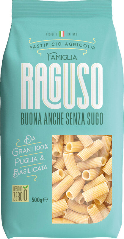 Raguso Rigatoni – 500 g – vegan