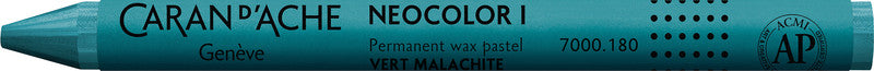 Caran d-Ache Caran d'Ache Neocolor I – Malachitgrün, Ø 9 × 100 mm, wasserfest, lichtbeständig
