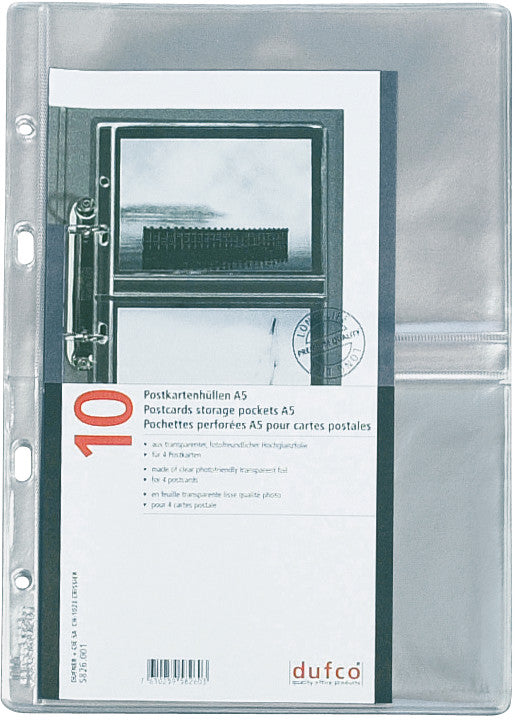 Dufco Fotoalbum – für 170 × 240 mm, transparent, Kunststoff