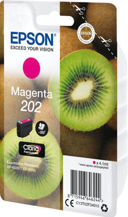 Epson Tintenpatrone C13T02F34010, Magenta, 4,1 ml