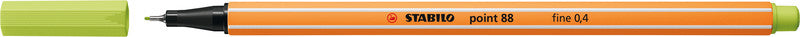 STABILO point 88 Fineliner 0,4 mm – limettengrün