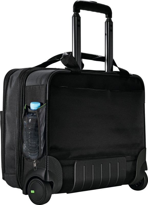 Leitz Handgepäck-Trolley – 24 l, für Notebooks bis 15,6", Weichschale, Schwarz, 44 × 37,5 × 23 cm